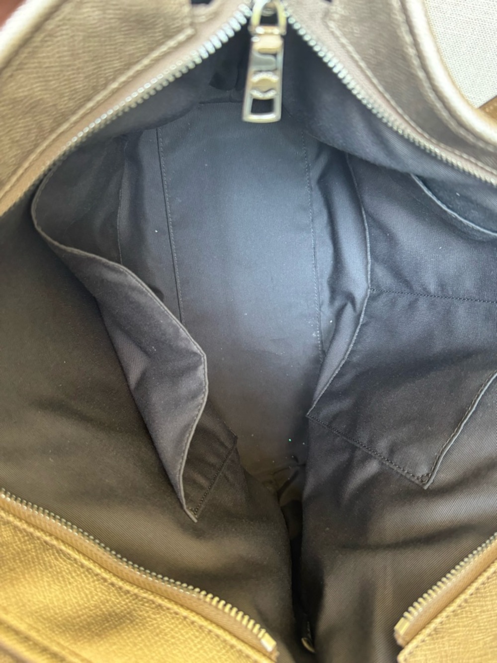 Coach Metallic Rose Gold Tote - Picture 11 of 15